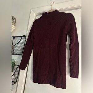 Women's Burgundy Sweater
